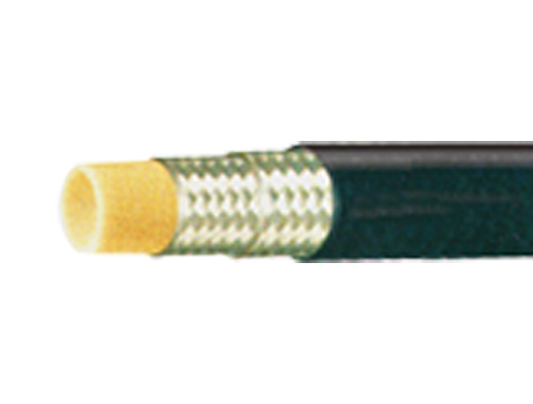 Aramid fiber braided high-pressure resin hose